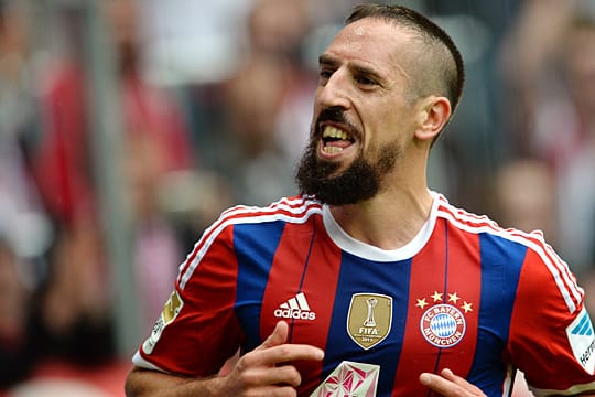 Franck Ribéry vom FC Bayern München