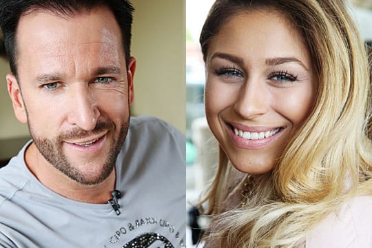 Michael Wendler und Linda Teodosiu: Der Sänger griff der süßen Blondine ungeniert an den Po.