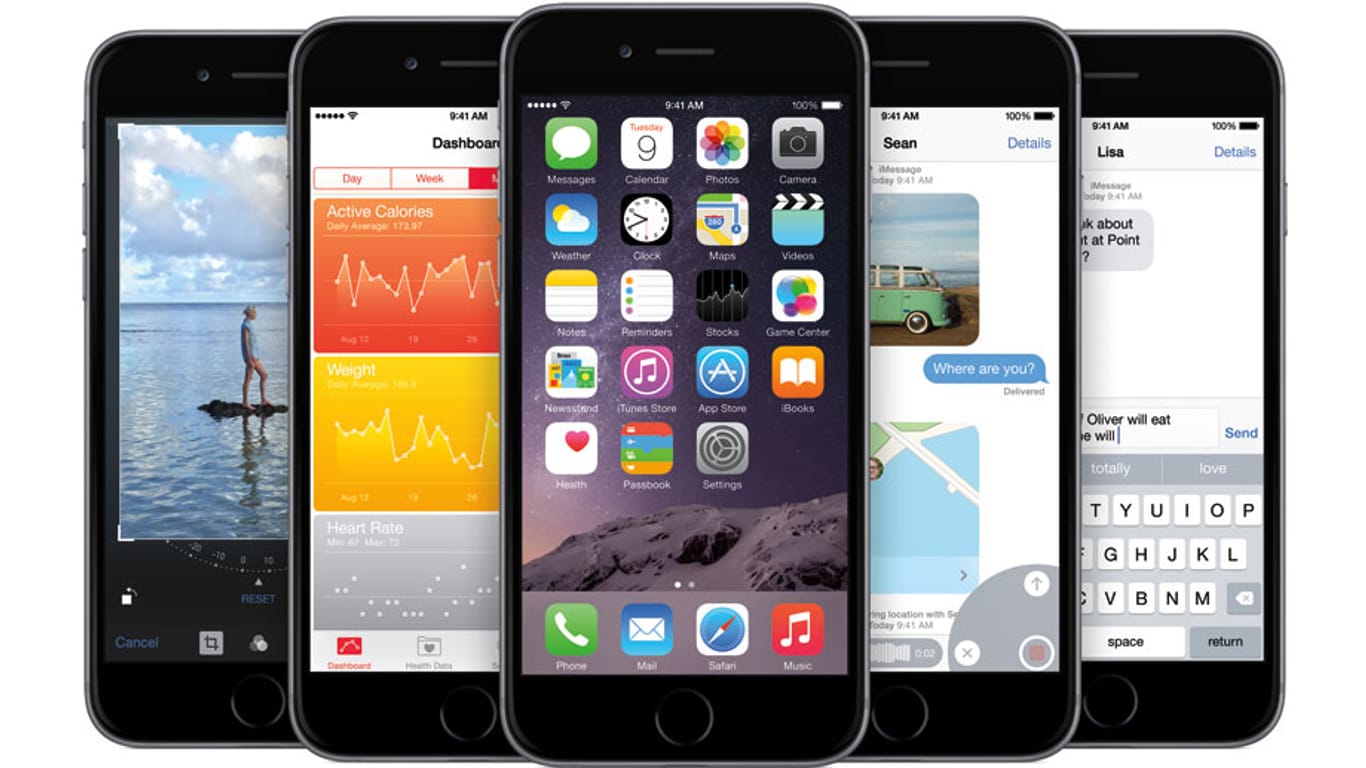 Gratis-Update für iPhone und iPad: Das ist neu an iOS 8