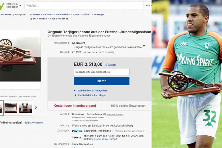 28 Tore für eine Kanone: Ailton war der beste Torschütze der Saison 2003/04.