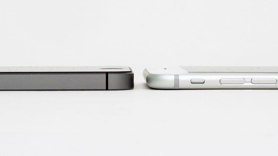 Beim iPhone 6 hat Apple sich von den scharfen Kanten verabschiedet.