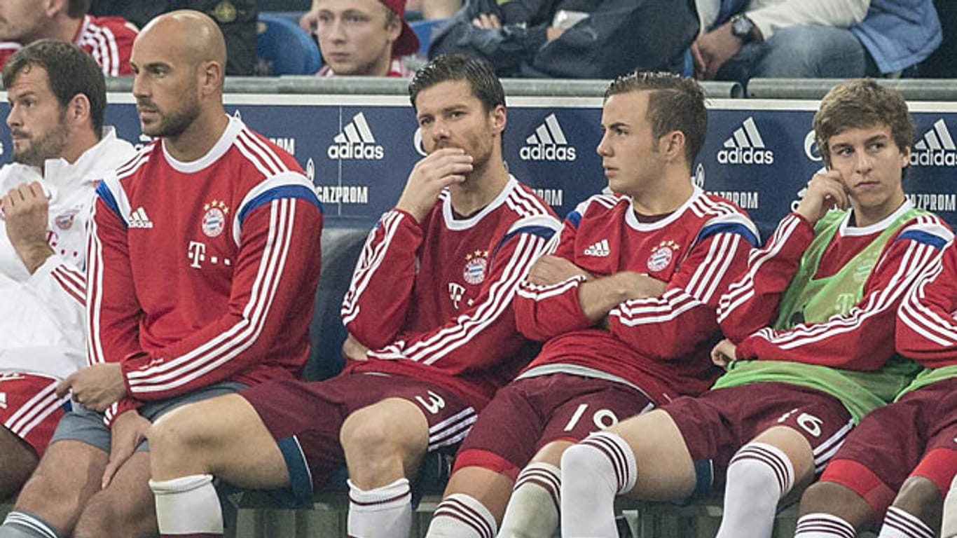 Stars auf der Bank: Das könnte für den FC Bayern zum Problem werden.