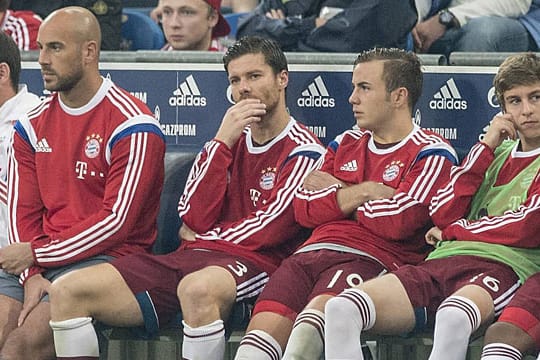 Stars auf der Bank: Das könnte für den FC Bayern zum Problem werden.