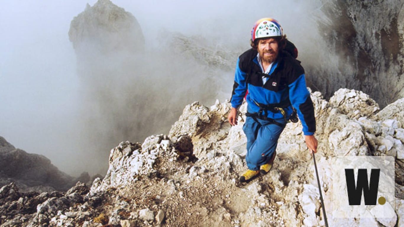 Noch heute sind zahlreiche Rekorde von Reinhold Messner in den Bergen unerreicht