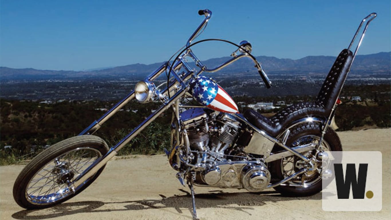 Harley-Davidson aus dem Film "Easy Rider"