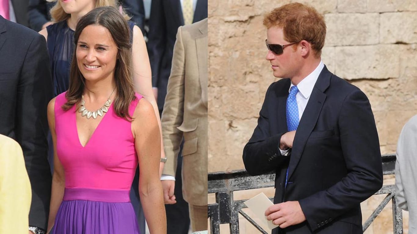 Prinz Harry (30) und Pippa Middleton (31) sind gemeinsam zu einer Hochzeitsfeier an die italienische Adria geflogen.