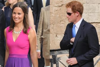 Prinz Harry (30) und Pippa Middleton (31) sind gemeinsam zu einer Hochzeitsfeier an die italienische Adria geflogen.
