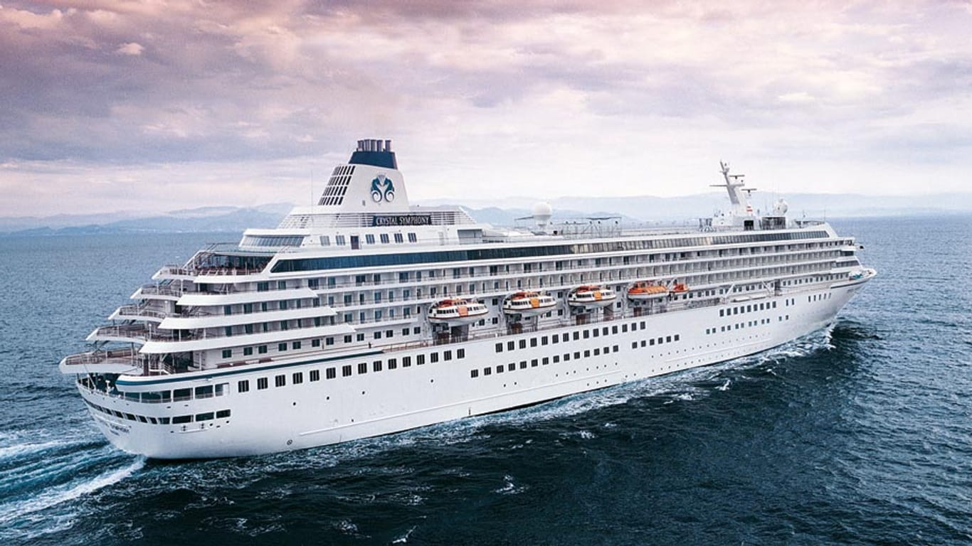 Schwesterschiff "Crystal Symphony" kommt in der Klasse auf Platz drei.