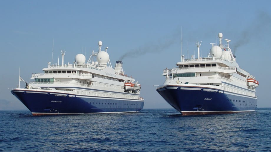"Seadream II" und "Seadream I" kommen bei Schiffen der Boutique-Klasse auf die Plätze drei und zwei.