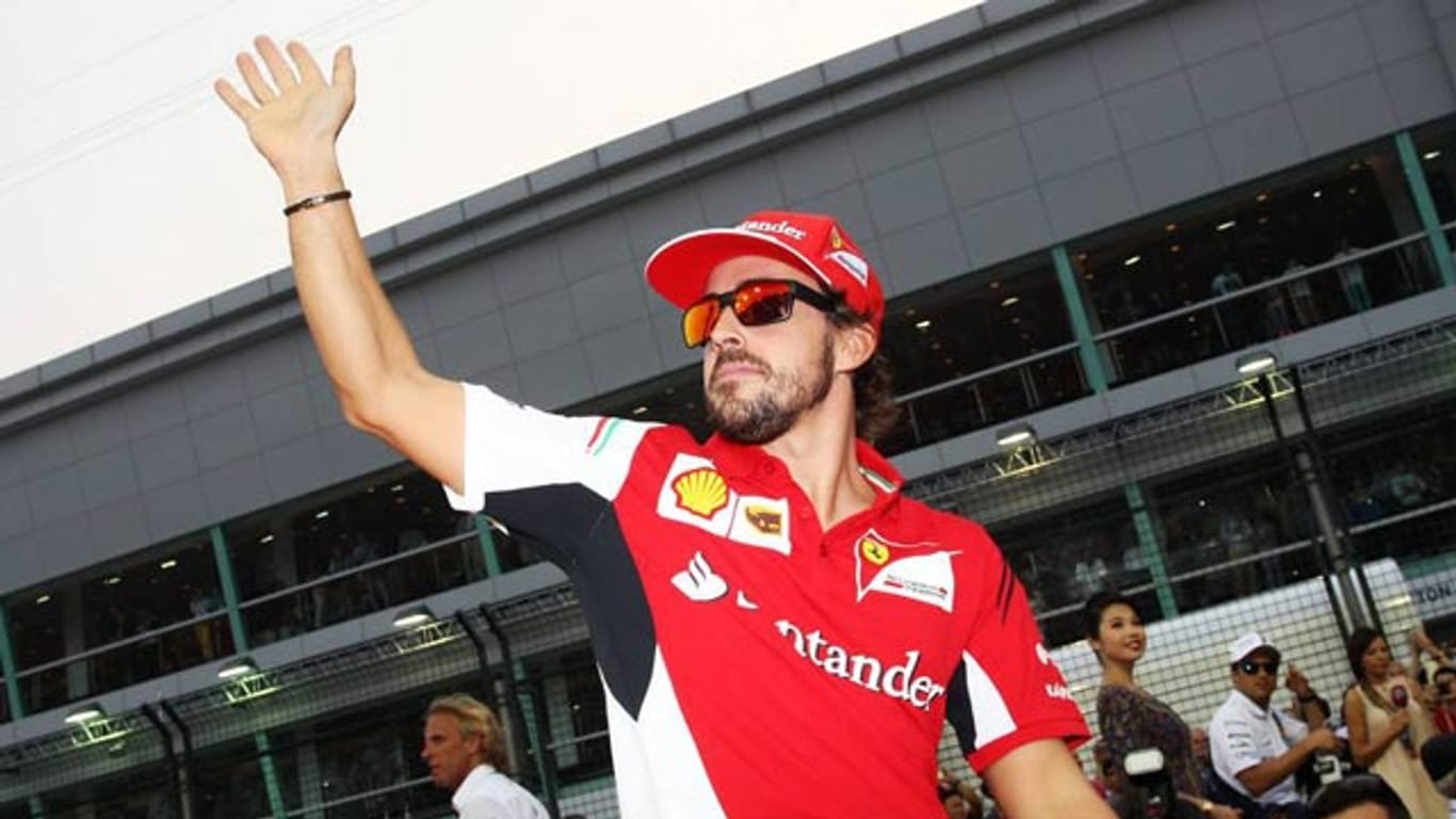 Winkt Fernando Alonso den Ferraristi zum Abschied?