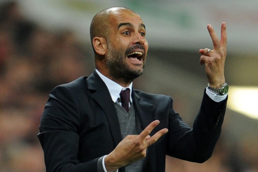 4:0, aber noch nicht am Limit: Trainer Pep Guardiola fordert weitere Verbesserungen.