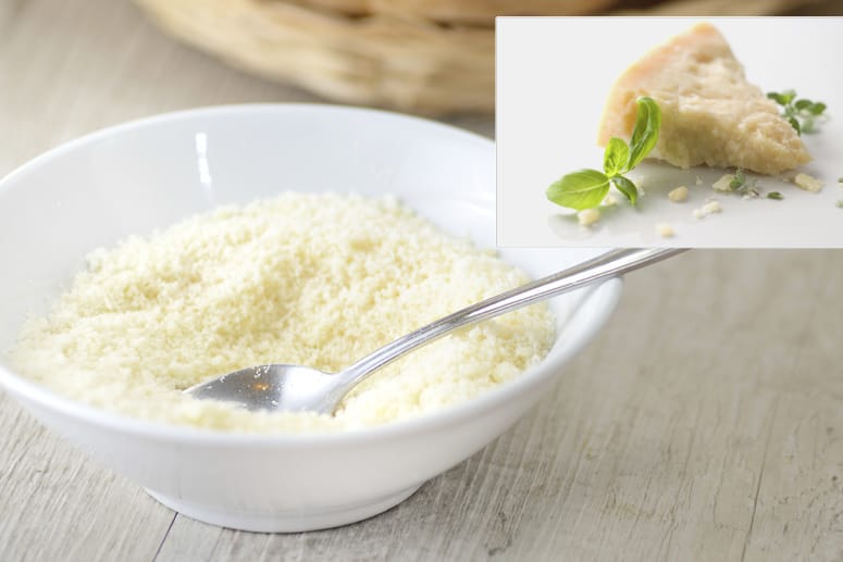 Stiftung Warentest: Auch bereits geriebener Parmesankäse schmeckt aromatisch und würzig.