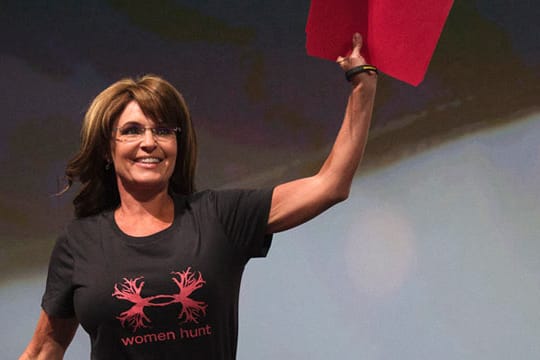 Die frühere US-Vizepräsidentschaftskandidatin Sarah Palin