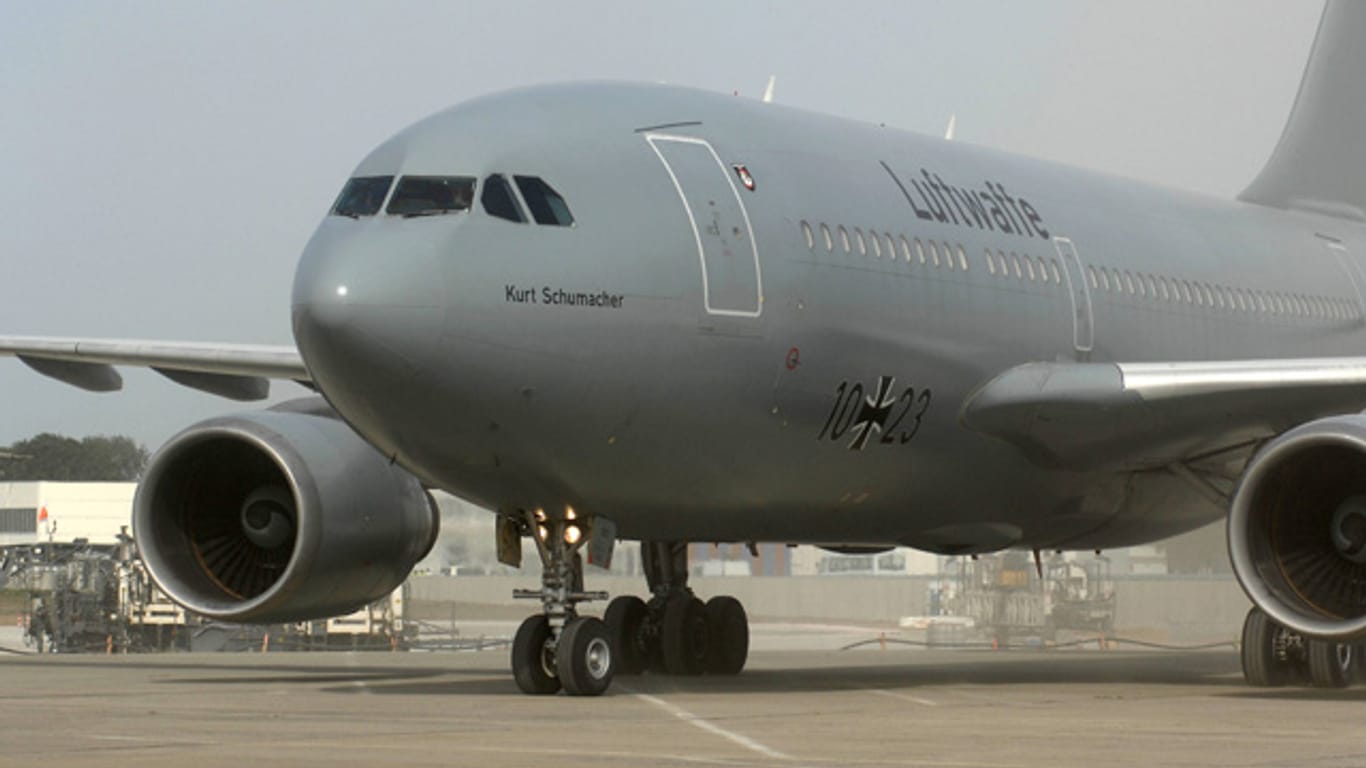 Bleibt am Boden: der Truppentransporter Airbus A310