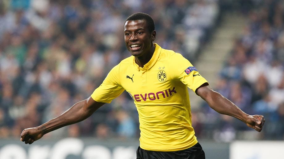 Doppelter Torschütze und Matchwinner: Ausgelassene Freude bei BVB-Stürmer Adrian Ramos