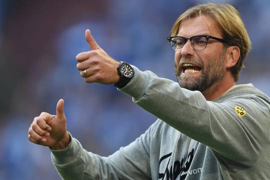 Engagiert wie eh und je: BVB-Trainer Jürgen Klopp ist von der Wende in der Bundesliga überzeugt.