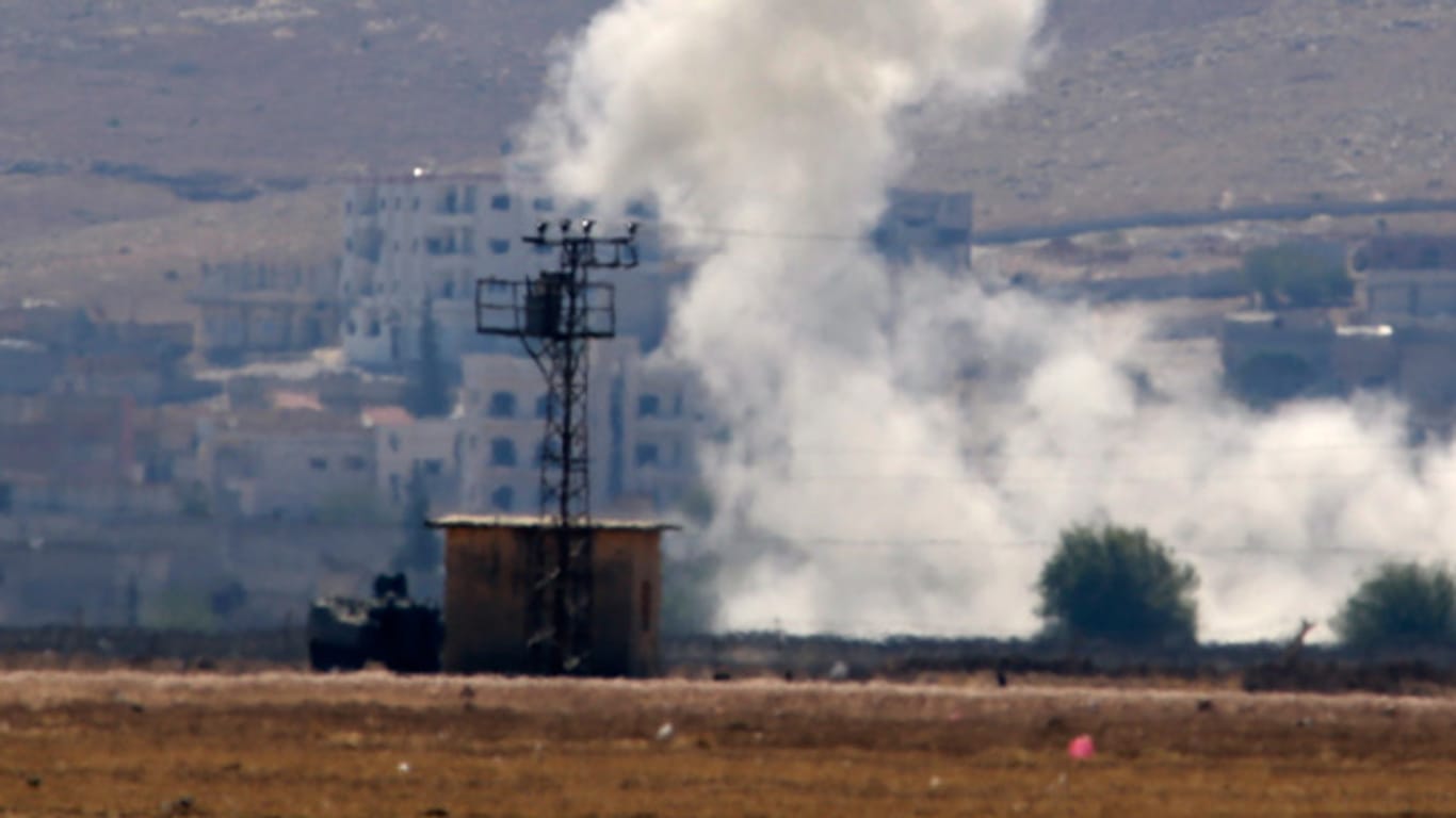 Die Terrormiliz IS hat mittlerweile Teile der Stadt Kobane eingenommen