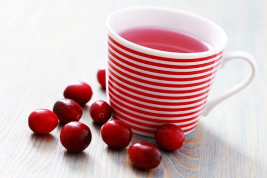 Cranberry-Tee enthält zahlreiche Vitalstoffe und hat eine immunstärkende Wirkung.