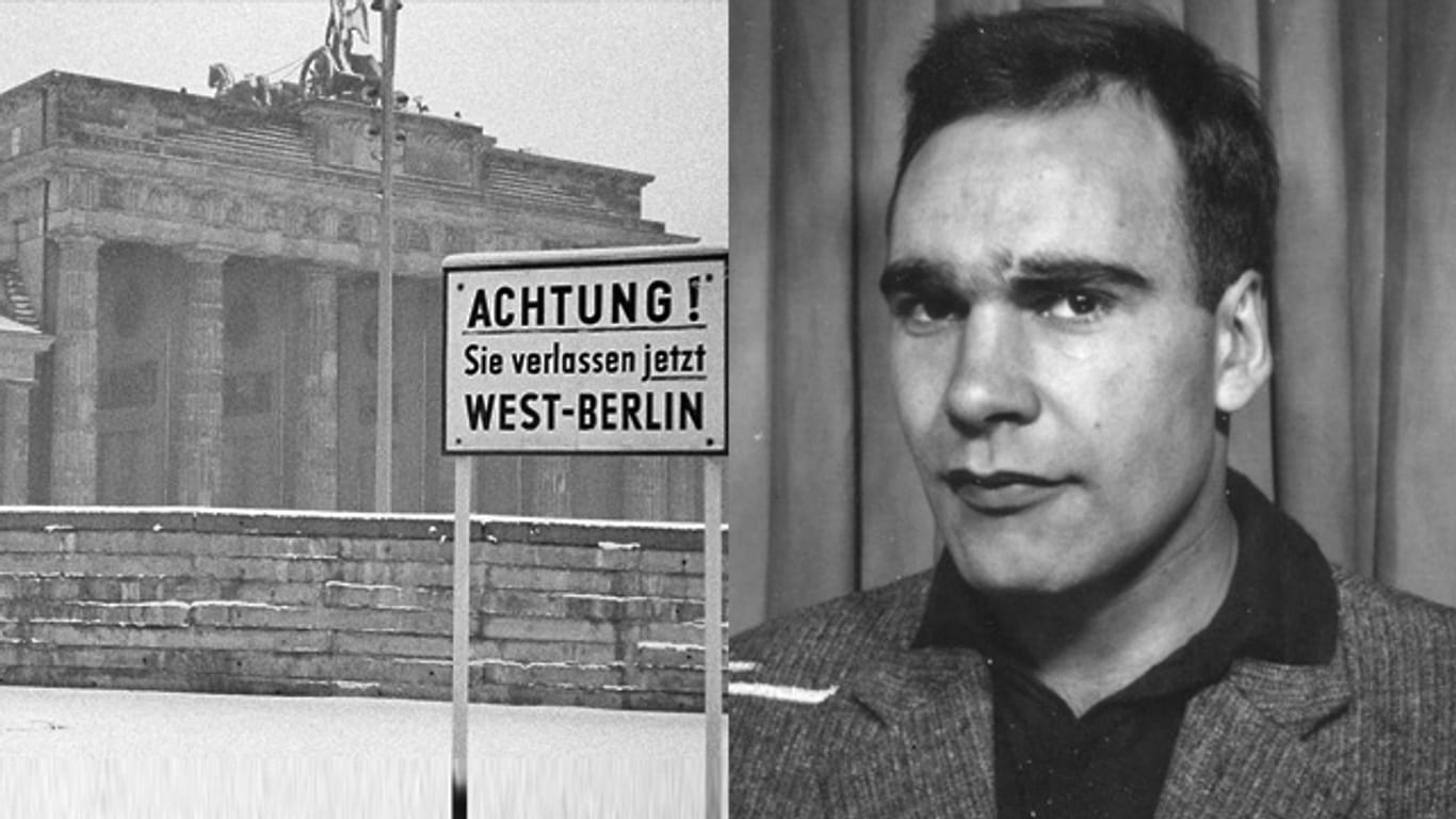 Burkhart Veigel im Jahr 1965 - damals arbeitete er fast rund um die Uhr, um DDR-Bürgern die Flucht in den Westen zu ermöglichen