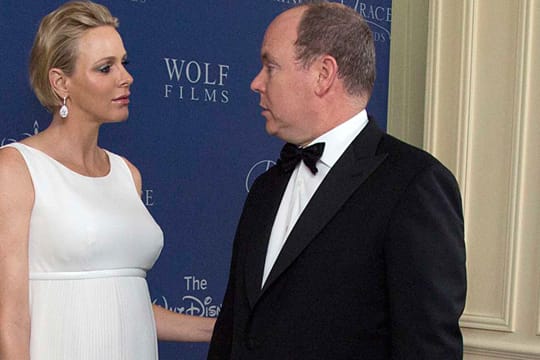 Fürstin Charlène und Fürst Albert II. bei der "Princess Grace Awards"-Gala in Beverly Hills/Kalifornien.
