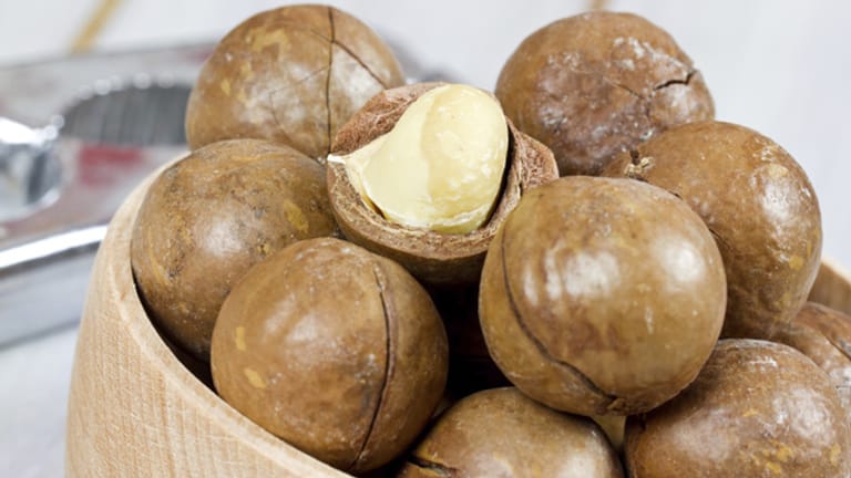Macadamianüsse enthalten, neben gesunden Fetten, viele wichtige Vitamine