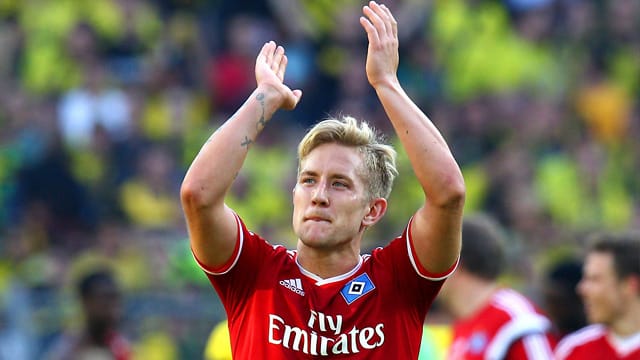 Lewis Holtby ist begeistert von der erstklassigen Atmosphäre beim HSV.