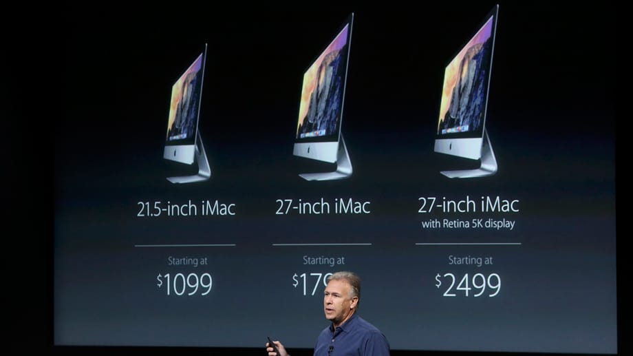 Wer den iMac mit dem 27 Zoll großen Retina 5K Display sein Eigen nennen will, muss 2599 Euro investieren.