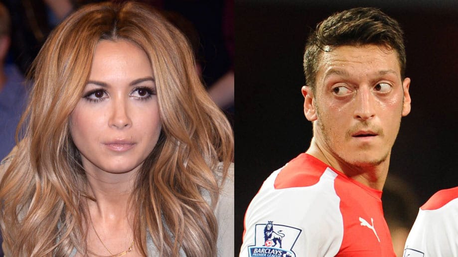 Getrennt: Mandy Grace Capristo und Mesut Özil.