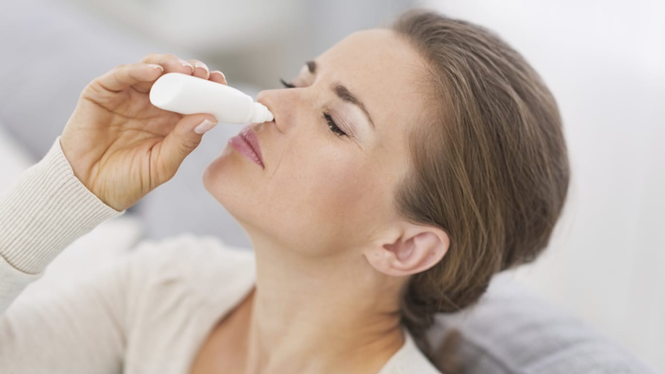Nasentropfen besitzen ein hohes Suchtpotenzial.