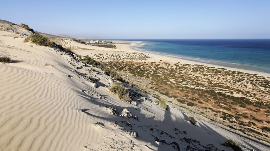 Im Winter sind auf Fuerteventura die Strände leer, Entdecker freut das.