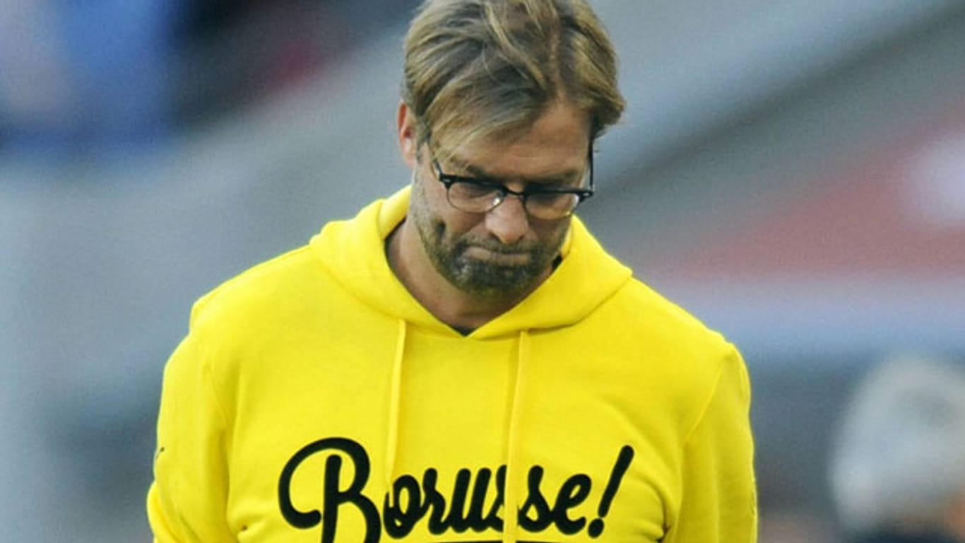 Trainer Jürgen Klopp steckt mit Borussia Dortmund in der Krise.