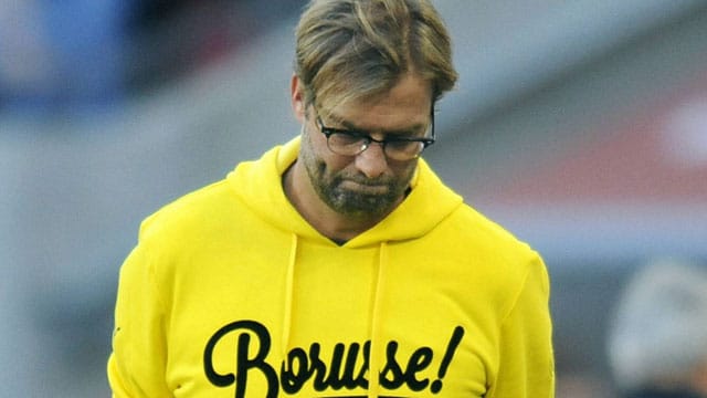 Trainer Jürgen Klopp steckt mit Borussia Dortmund in der Krise.