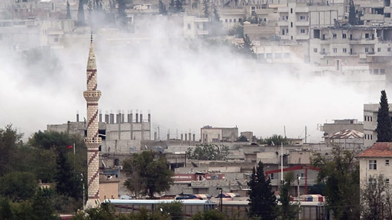 Angriff auf Kobane: Jetzt soll der IS Giftgas eingesetzt haben
