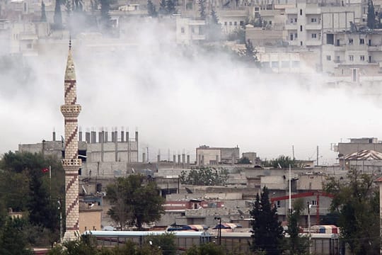Angriff auf Kobane: Jetzt soll der IS Giftgas eingesetzt haben