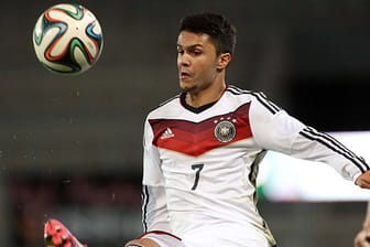 Leonardo Bittencourt im Trikot der deutschen U21-Nationalmannschaft