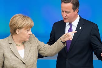 Da lang? Die Kanzlerin gerät immer öfter mit David Cameron aneinander.