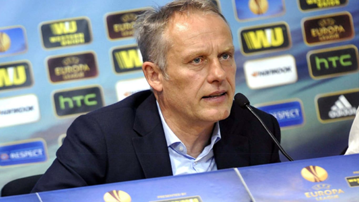 Die Teilnahme an der Europa League unter Trainer Christian Streich brachte dem SC Freiburg Mehreinnahmen für die Saison 2013/14.