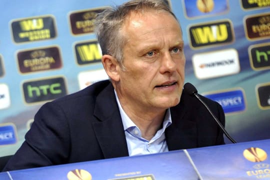 Die Teilnahme an der Europa League unter Trainer Christian Streich brachte dem SC Freiburg Mehreinnahmen für die Saison 2013/14.