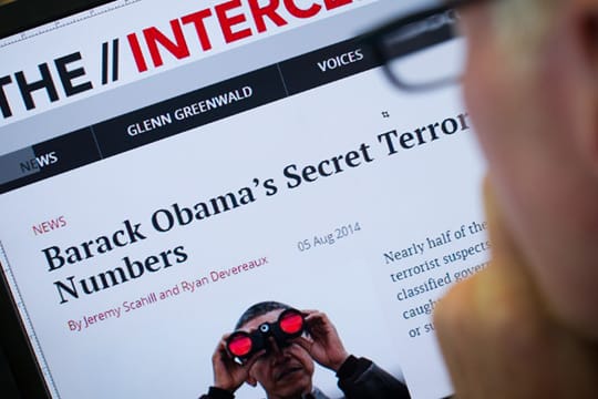 Die Internetseite "The Intercept" beleuchtet die Praktiken der US-Geheimdienste.