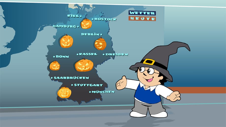 Halloween bei den Mainzelmännchen. Halloween bei den Mainzelmännchen.