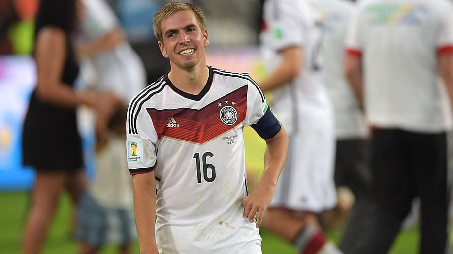 Philipp Lahm hat sein Trikot vom Spiel gegen Argentinien noch daheim.