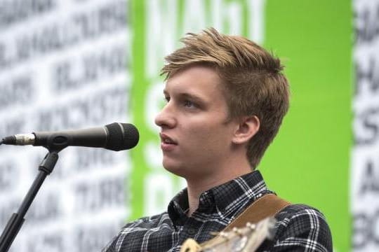 George Ezra in Budapest.