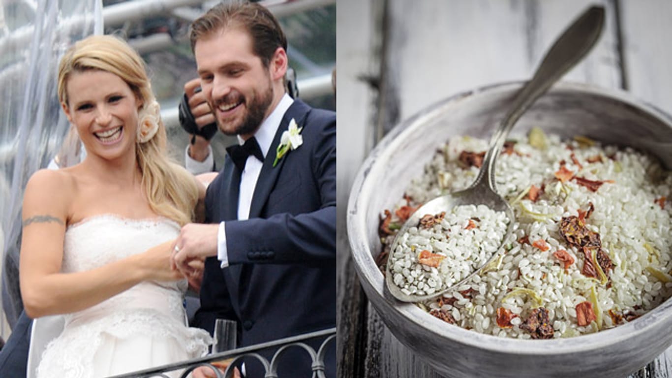 Michelle Hunziker und Tomaso Trussardi haben am 10.Oktober geheiratet.