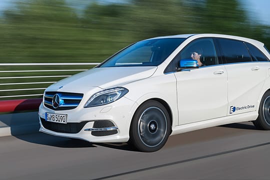 Neue Mercedes B-Klasse Electric Drive