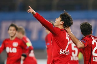 Matchwinner: Heung-Min Son schoss Bayer Leverkusen mit seinem Doppelpack in St. Petersburg zum Sieg.