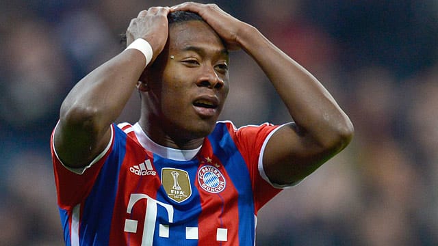 David Alaba wird 2014 wohl nicht mehr gegen den Ball treten können. David Alaba wird 2014 wohl nicht mehr gegen den Ball treten können.