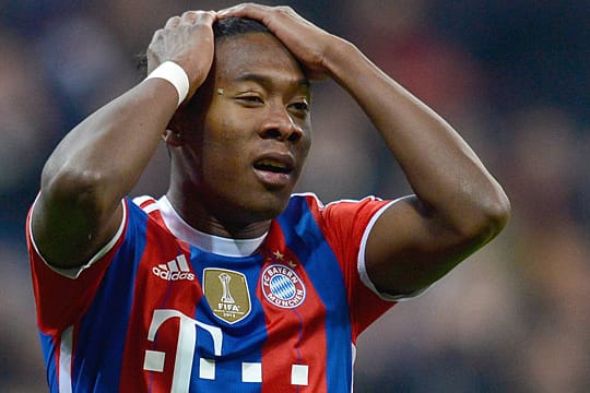 David Alaba wird 2014 wohl nicht mehr gegen den Ball treten können.