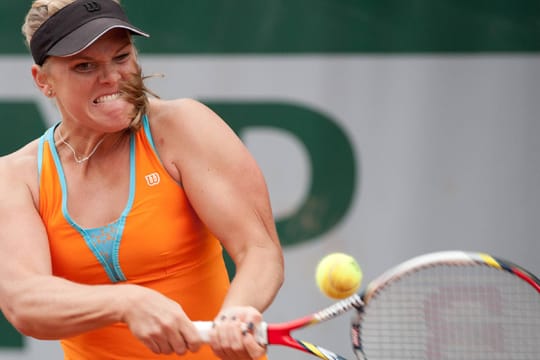 Tennis-Profi Melandie Oudin, die Weltranglisten-165. aus den USA.
