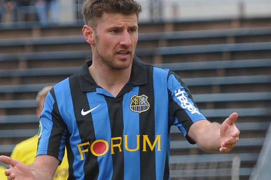 Stefan Reisinger im Trikot des 1. FC Saarbrücken.