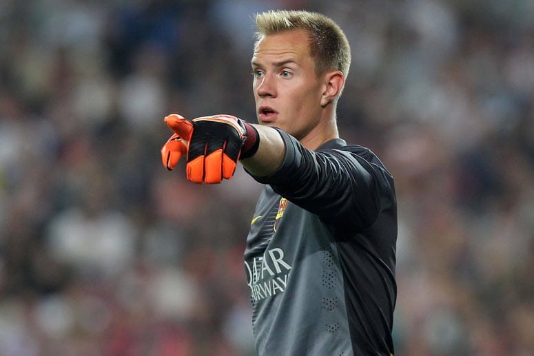 Marc-André ter Stegen steht bei Barca bisher nur in der europäischen Königsklasse im Kasten.
